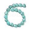 Synthetic Turquoise Beads Strands G-K357-B07-01-2