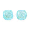 Glass Rhinestone Cabochons MRMJ-N029-02B-02-4