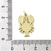 Brass Enamel Pendants KK-P338-03D-G-3
