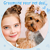 2Pcs 2 Styles Alloy Hair Barrettes PHAR-DR0001-01-4