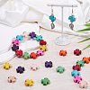 100Pcs Synthetic Turquoise Beads TURQ-SC0001-30-4