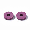 Handmade Polymer Clay Beads X-CLAY-Q251-6.0mm-B05-3