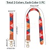 2Pcs 2 Style Polyester Cord Mobile Accessories MOBA-GA0001-02-2