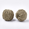 Handmade Paper Woven Beads WOVE-Q077-14C-01-2