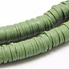 Handmade Polymer Clay Beads X-CLAY-R067-4.0mm-43-2