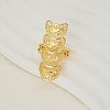 Elegant and Luxurious European Style Brass Cuff Rings for Women QT0315-3-1