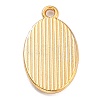 Golden Alloy Enamel Pendants KK-P197-16F-3