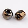 8/0 Electroplated Iris Round Glass Seed Beads X-SEED-A009-3mm-602-2