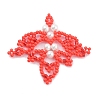 3Pcs 3 Colors Handmade Glass Seed Beads PALLOY-MZ00385-3