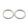 304 Stainless Steel Split Key Rings STAS-Q314-01B-P-1