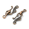 Tibetan Style Hook and Eye Clasps LS-RLF1157Y-2