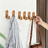 L-Shaped Zinc Alloy Clothing Hook AJEW-WH0481-212-6