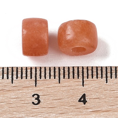 Dyed Natural White Jade Beads G-G003-A06-10-1