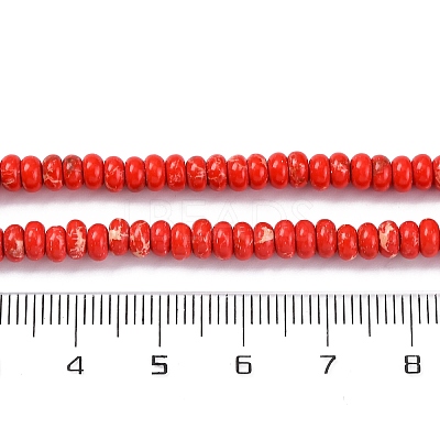 Synthetic Imperial Jasper Dyed Beads Strands G-K343-C39-03-1