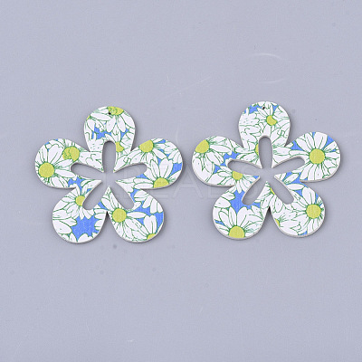 PU Leather Big Pendants FIND-R072-08-A05-1