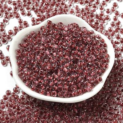 Transparent Glass Round Seed Beads X1-SEED-B001-05A-21-1