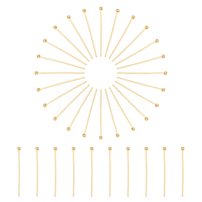 304 Stainless Steel Head Pins A-STAS-P227-12G-1