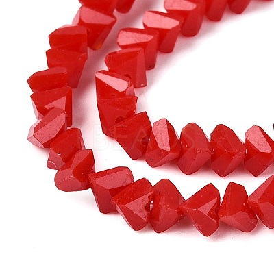 Opaque Glass Beads Strands LS-GLAA-N019-3mm-09-1