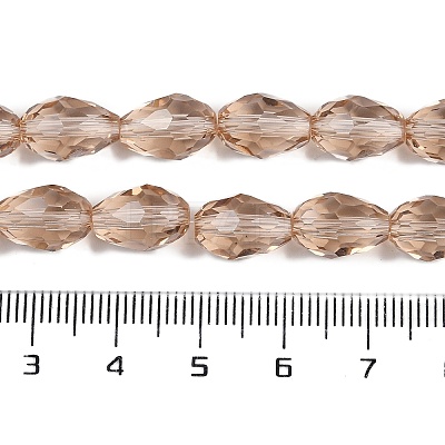 Transparent Glass Beads Strands LS-EGLA-N013-T10mm-D23-1