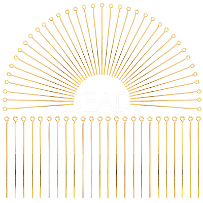 600Pcs Brass Eye Pin KK-SP0001-69C-G-1