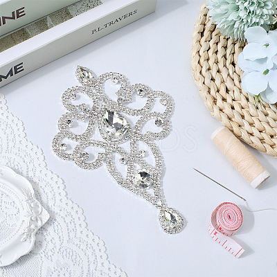 Plastic & Resin Rhinestone Sewing Decorate DIY-WH20032-32S-01-1