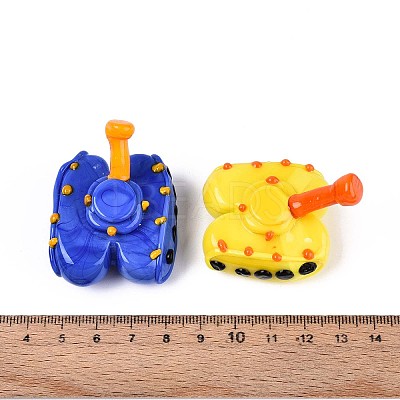 Handmade Lampwork Tank Display Decorations LAMP-T024-01M-1