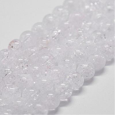 Natural Crackle Quartz Beads Strands G-D840-01-6mm-1