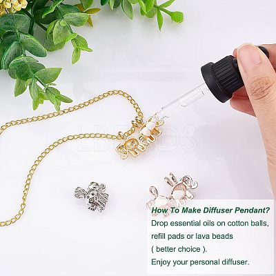 12Pcs 3 Colors Rack Plating Alloy Locket Pendants FIND-FH0004-77-1