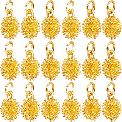 20PCS Rack Plating Alloy Charms PALLOY-SC0004-23-1