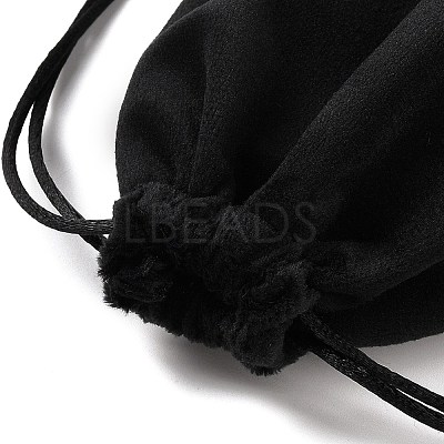 Velvet Jewelry Drawstring Storage Pouches ABAG-P013-02D-01-1