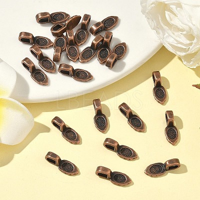 Tibetan Style Pendant Bails LS-RAB3357Y-1
