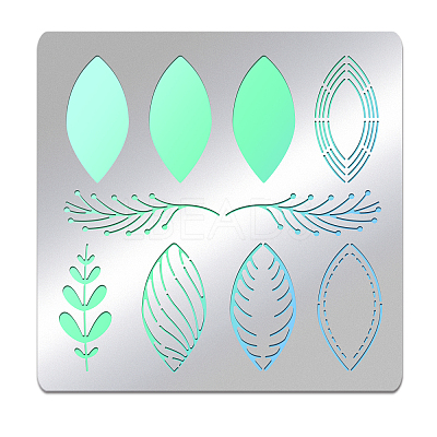 Stainless Steel Cutting Dies Stencils DIY-WH0279-131-1