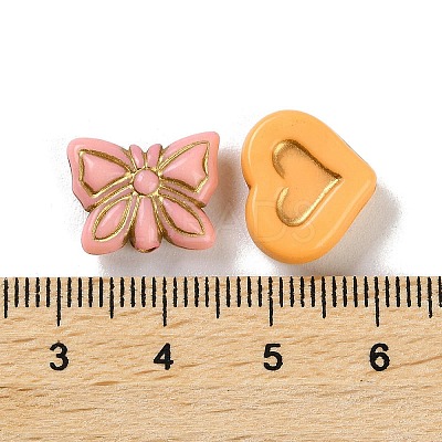 Opaque Acrylic Beads X1-MACR-L005-04B-1