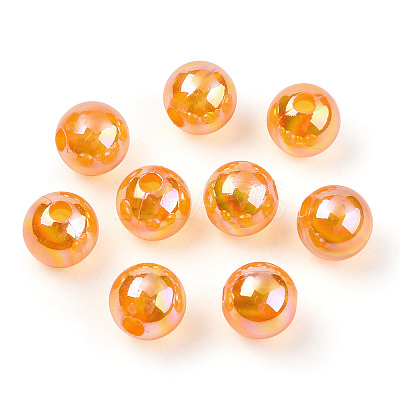 Transparent Acrylic Beads MACR-T046-01E-17-1