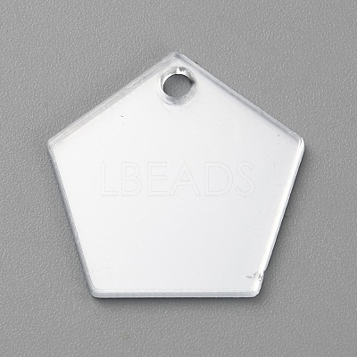 Acrylic Pendants LS-OACR-WH0036-25-C02-1