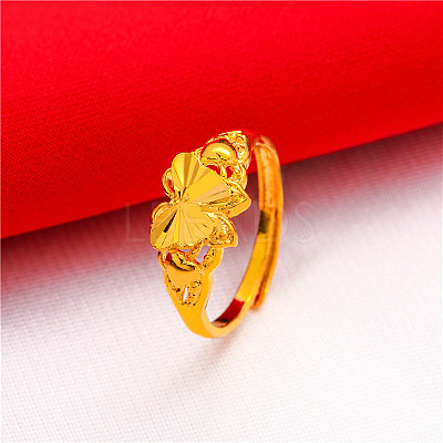 Alloy with Brass Finger Rings FS-WG26B4E-05-1