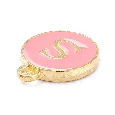 Golden Plated Alloy Enamel Charms LS-ENAM-Q437-14S-1