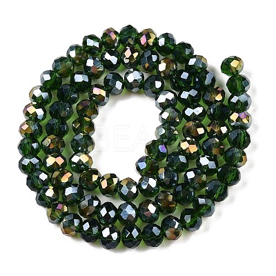 Electroplate Glass Beads Strands LS-EGLA-A044-T6mm-B24-1