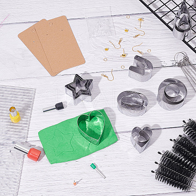 DIY Earring Making Finding Kit DIY-CP0008-42-1