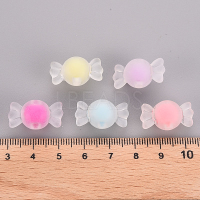 Transparent Acrylic Beads TACR-S152-13C-1