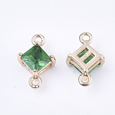 Transparent Glass Links connectors LS-X-GLAA-T007-14B-1