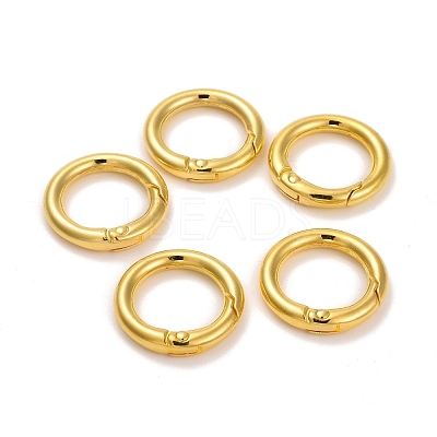 Alloy Spring Gate Rings PALLOY-M015-01G-1
