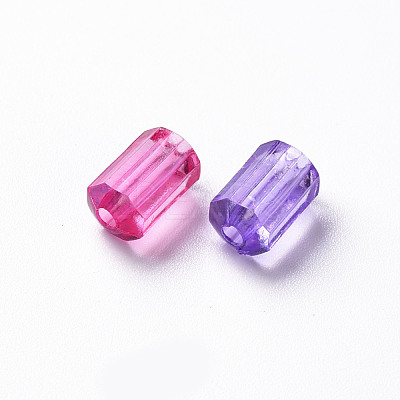 Transparent Acrylic Beads TACR-S154-27B-1