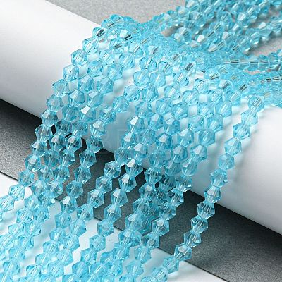 Transparent Glass Beads Strands LS-GLAA-F029-2mm-20-1