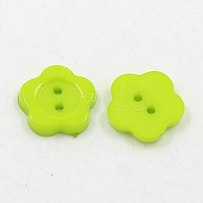 Acrylic Sewing Buttons for Costume Design X-BUTT-E074-C-M-1
