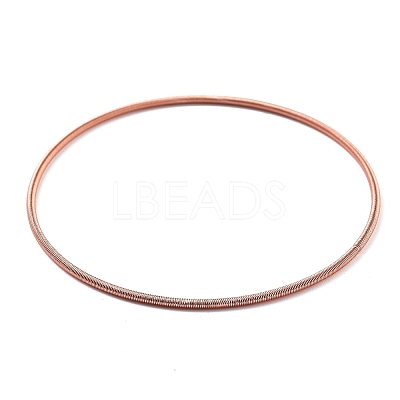 Iron Spring Chains Stretch Bracelets BJEW-M057-01B-1