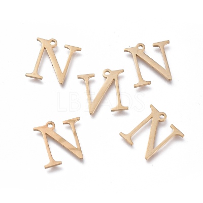 304 Stainless Steel Charms STAS-K215-04G-1