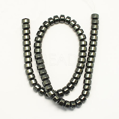 Non-magnetic Synthetic Hematite Beads Strands X-G-S093-1