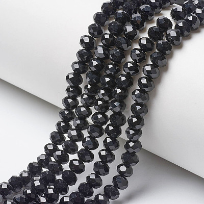 Opaque Solid Color Imitation Jade Glass Beads Strands LS-EGLA-A044-P2mm-D18-1