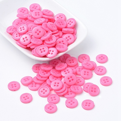 Acrylic Sewing Buttons BUTT-E076-A-09-1